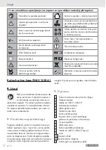 Preview for 46 page of Parkside PHKS 1300 A1 Operation And Safety Notes