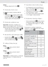 Preview for 53 page of Parkside PHKS 1300 A1 Operation And Safety Notes