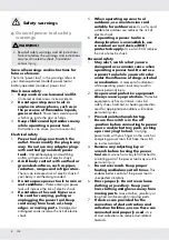 Предварительный просмотр 6 страницы Parkside PHKSAP 20-Li A1 Operation And Safety Notes