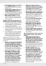 Предварительный просмотр 8 страницы Parkside PHKSAP 20-Li A1 Operation And Safety Notes