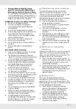 Предварительный просмотр 9 страницы Parkside PHKSAP 20-Li A1 Operation And Safety Notes