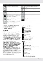 Предварительный просмотр 35 страницы Parkside PHKSAP 20-Li A1 Operation And Safety Notes