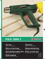 Parkside PHLG 2000-2 Operation And Safety Notes preview