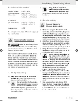 Предварительный просмотр 6 страницы Parkside PHLG 2000-2 Operation And Safety Notes