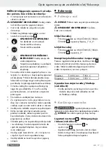 Предварительный просмотр 17 страницы Parkside PHLG 2000 B1 Operation And Safety Notes