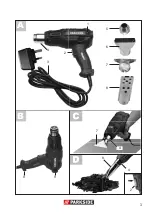 Предварительный просмотр 3 страницы Parkside PHLG 2000 D3 Translation Of The Original Instructions