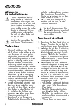 Preview for 6 page of Parkside PHLG 2000 F5 Translation Of The Original Instructions