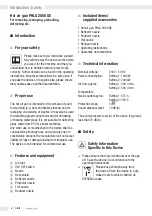 Preview for 4 page of Parkside PHLG 2000 SE - MANUEL 2 Operation And Safety Notes