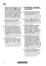 Предварительный просмотр 58 страницы Parkside PHPA 20-Li A1 Translation Of The Original Instructions