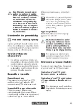 Предварительный просмотр 83 страницы Parkside PHPA 20-Li A1 Translation Of The Original Instructions