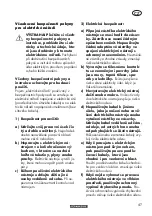 Предварительный просмотр 47 страницы Parkside PHS 650 A1 Translation Of The Original Instructions