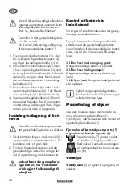 Preview for 84 page of Parkside PHSSA 20-Li B1 Translation Of The Original Instructions