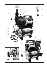 Предварительный просмотр 3 страницы Parkside PHWW 1200 A1 Translation Of The Original Instructions