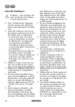 Предварительный просмотр 28 страницы Parkside PHWW 1200 A1 Translation Of The Original Instructions