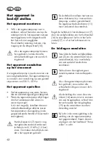 Предварительный просмотр 42 страницы Parkside PHWW 1200 A1 Translation Of The Original Instructions