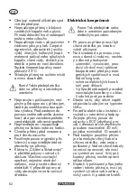 Предварительный просмотр 62 страницы Parkside PHWW 1200 A1 Translation Of The Original Instructions