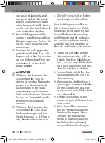 Preview for 10 page of Parkside PISG 120 A2 Operation And Safety Notes