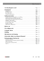 Preview for 5 page of Parkside PISG 120 B3 Operation And Safety Notes