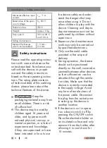 Preview for 8 page of Parkside PISG 120 B3 Operation And Safety Notes