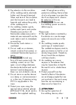 Preview for 9 page of Parkside PISG 120 B3 Operation And Safety Notes