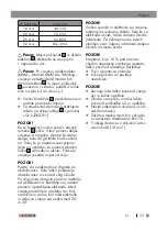 Preview for 55 page of Parkside PISG 120 B3 Operation And Safety Notes