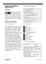 Preview for 63 page of Parkside PISG 120 B3 Operation And Safety Notes