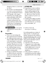 Preview for 25 page of Parkside PISG 80 A2 Assembly, Operating And Safety Instructions, Translation Of The Original Instructions