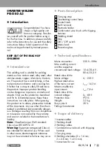 Preview for 7 page of Parkside PISG 80 A3 Operation And Safety Notes Translation Of The Original Instructions