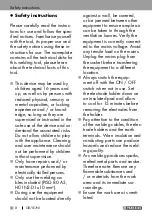 Preview for 8 page of Parkside PISG 80 A3 Operation And Safety Notes Translation Of The Original Instructions