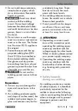 Preview for 9 page of Parkside PISG 80 A3 Operation And Safety Notes Translation Of The Original Instructions