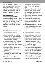 Preview for 12 page of Parkside PISG 80 A3 Operation And Safety Notes Translation Of The Original Instructions