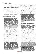 Предварительный просмотр 8 страницы Parkside PKGA 12 A1 Translation Of The Original Instructions