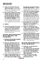 Preview for 10 page of Parkside PKGA 12 A1 Translation Of The Original Instructions