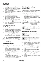 Preview for 14 page of Parkside PKGA 20-Li C2 Translation Of The Original Instructions