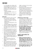 Preview for 14 page of Parkside PKGA 40-Li A1 Translation Of The Original Instructions