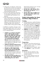 Предварительный просмотр 16 страницы Parkside PKGA 40-Li A1 Translation Of The Original Instructions