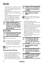 Preview for 18 page of Parkside PKGA 40-Li A1 Translation Of The Original Instructions