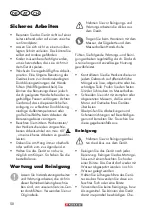 Preview for 58 page of Parkside PKGA 40-Li A1 Translation Of The Original Instructions