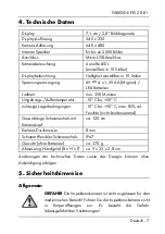 Preview for 9 page of Parkside PKI 2.8 B1 Operating Instructions And Safety Instructions