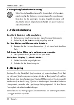 Preview for 20 page of Parkside PKI 2.8 B1 Operating Instructions And Safety Instructions