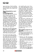 Предварительный просмотр 40 страницы Parkside PKLL 7 B2 Translation Of The Original Instructions