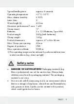 Preview for 9 page of Parkside PKLL 7 C3 Manual