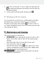 Preview for 17 page of Parkside PKLL 7 D3 Operation And Safety Notes