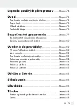 Preview for 73 page of Parkside PKLL 7 D3 Operation And Safety Notes