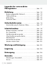 Preview for 90 page of Parkside PKLL 7 D3 Operation And Safety Notes