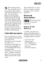 Preview for 5 page of Parkside PKLL 7 E4 Translation Of The Original Instructions