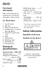 Preview for 6 page of Parkside PKLL 7 E4 Translation Of The Original Instructions