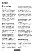 Preview for 14 page of Parkside PKLL 7 E4 Translation Of The Original Instructions