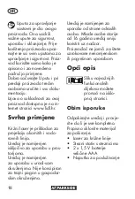 Preview for 18 page of Parkside PKLL 7 E4 Translation Of The Original Instructions