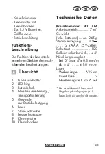 Preview for 93 page of Parkside PKLL 7 E4 Translation Of The Original Instructions